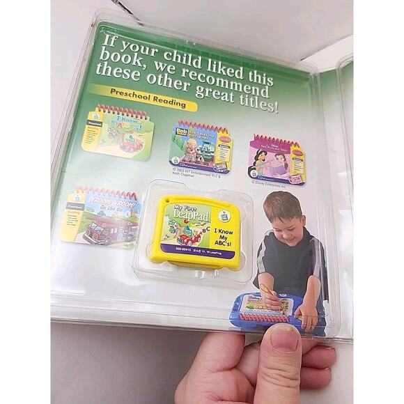 Leap Frog My First LeapPad: I Know My ABCs Interactive Book & Cartridge - Picture 4 of 5